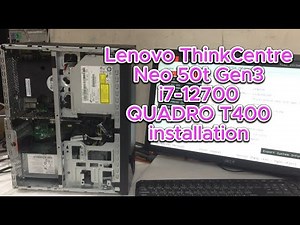 Lenovo Think Centre Neo 50t Gen3 GPU RAM SSD upgrade | T400 installation | 11SE00P2GP | UNBOXING!!