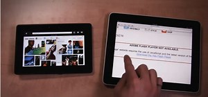 Video: RIM's PlayBook vs. Apple iPad in web browser comparison