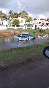 778K views · 4.3K reactions | Car and drunk driver goes for a swim for the New Year, what a way to start your year, who next? | Guyanese Critic | Facebook