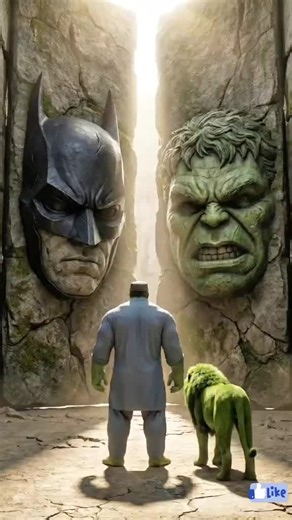 Hulk vs Batman: Epic Showdown with AI Animation