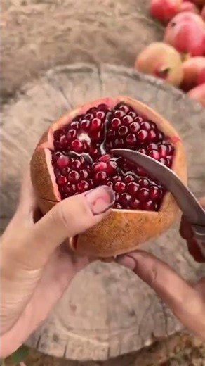 How To Open a Pomegranate