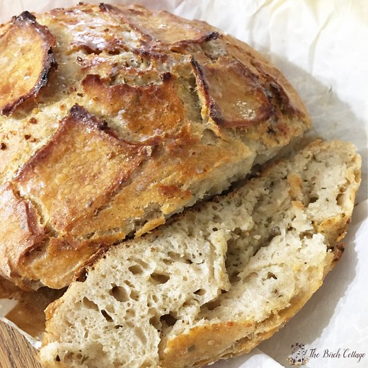 Garlic Parmesan Sourdough Bread Recipe