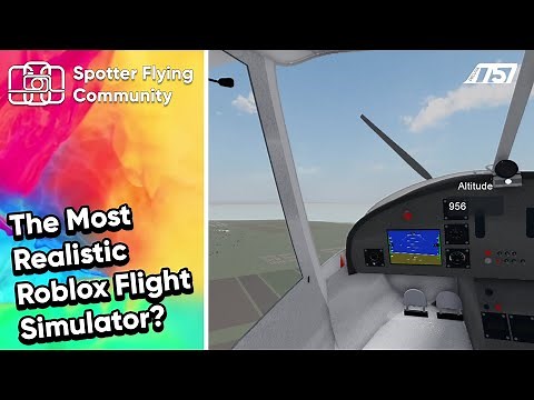 ROBLOX | Spotter Flying Community | THE MOST REALISTIC ROBLOX FLIGHT SIMULATOR?