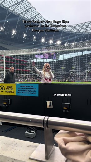 Freya Skye's Memorable Performance at North London Derby