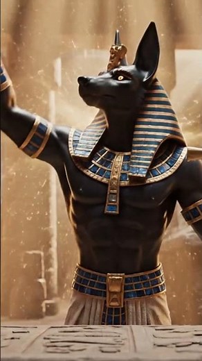 Anubis, God of the Underworld and Mummification 🐕‍🦺