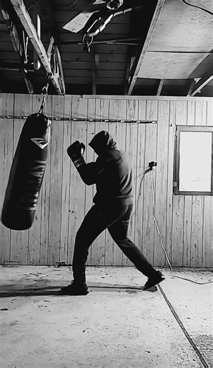 Boxing Practice Heavy Bag Training