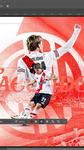 JUEGA RIVER POR LA SUDAMERICANA | SPEEDART #diseñodeportivo #tutorial