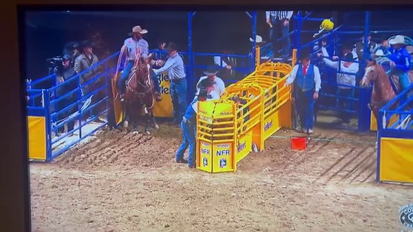 43K views · 1.5K reactions | Jake Clay & Tyler Worley win 4th in Round 9 with a 3.7 second run! | Cowboy Team Roping | Facebook