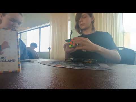 35.83 OFFICIAL 4x4 SINGLE (DOUBLE PARITY, YELLOW CROSS) #4x4 #rubikscube #speedcubing