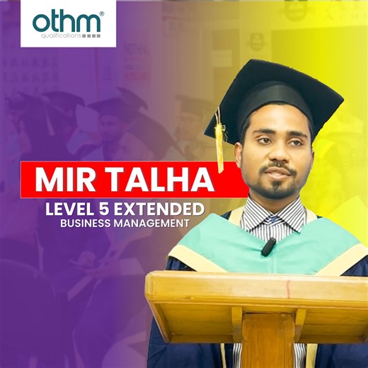 🧑‍🎓 OTHM & ATHE Certificate Giving Ceremony 2024 🎊🎉 OTHM Level 5 Extended, Business Management ডিপ্লোমা কোর্স থেকে গ্রাজুয়েশন সম্পন্ন করার জন্য Mir Talha কে অসংখ্য অভিনন্দন। আমরা আপনার উজ্জ্বল ভবিষ্যত কামনা করছি। 📍আপনার ভেতরে যদি থাকে অধ্যবসায় তবে কোন কাজই আপনার জন্য কঠিন নয়। আর এই আত্মবিশ্বাস কে কাজে লাগিয়ে একটি সময়োপযোগী সিদ্ধান্ত আপনার স্বপ্নকে এনে দিতে পারে আপনার হাতের মুঠোয়। ✏️কিভাবে নিজের স্বপ্ন পূরণে অগ্রসর হওয়া যায় সেই গল্প শুনুন আমাদের Student Mir Talha এর কাছ থেকে। #AIMSAcademy #O