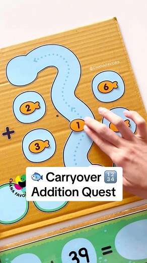Fishy Math Journey: Carryover Addition Quest