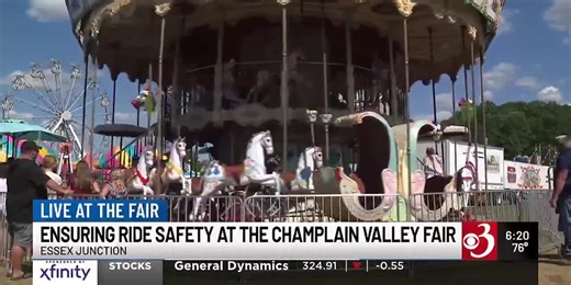 Ensuring ride safety at the Champlain Valley Fair