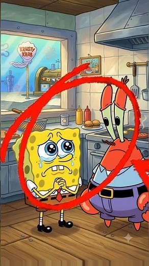 Mr. Krabs Sold SpongeBob for 62 Cents... 😭💔 #shorts #spongebob #cartoon