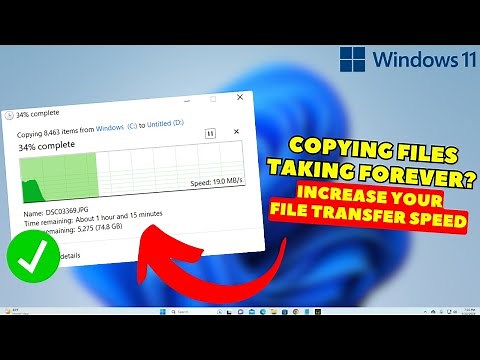 Copying too Slow in Windows 11 {Three Solutions} Increase File Transfer Speed