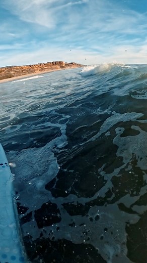 Nothing like a afternoon winter surf 😍 #surfing #surfer #ocean #beach #waves #california #life #surf #GoPro GoPro #waverider #surftok | JT Films