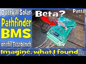 The Overkill Pathfinder BMS on the Testbench. Too much is not working...