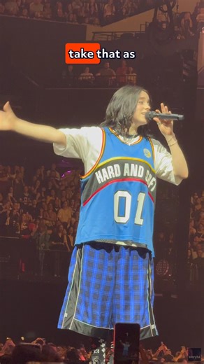 21K views · 115 reactions | Billie Eilish had a big surprise to share with her fans at a concert recently! | storyful | Facebook