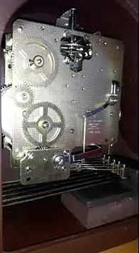 Hermle Clock Company Chime Mantle Clock 340 020 Movement