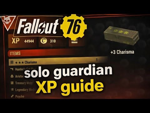 Fallout 76 Solo Guardian *XP* Farming Guide