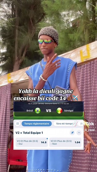 Senegal ça Brazil code 14#senegalbrazil