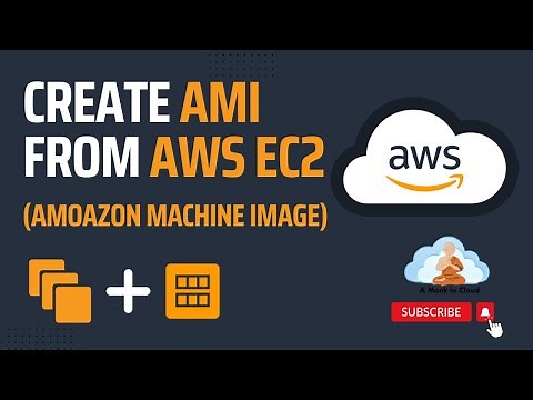 Create custom Amazon Machine Images AMI from an EC2 instance | Amazon Machine Images | Creating AMI