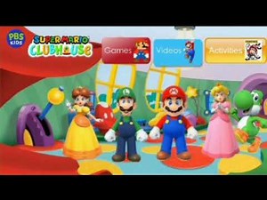Super Mario Clubhouse PBS Kids Website (Updated)