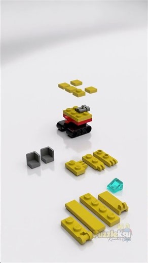 Building a Micro LEGO Excavator