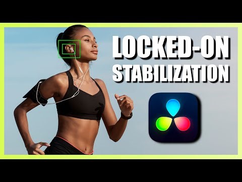Amazing Locked-on Stabilization Effect in DaVinci Resolve | Tutorial for Beginners