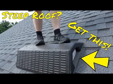 Conquer Steep Roofs With Ease: The Pitch Hopper's Stress-free way to work on and Inspect roofs!