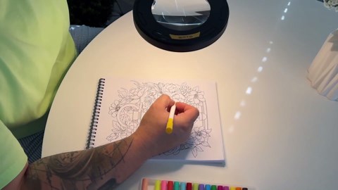 Ultra Long 3-Section Swing Arm 12X 30X Magnifying Glass with Light and Stand, 4-Way Large Strong Metal Clamp Lighted Magnifier Lamp, 5 Color Modes LED Magnifying Lamp for Workbench Crafting