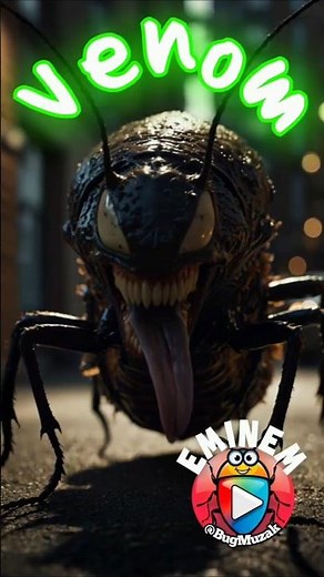 Cockroaches Perform Eminem’s “Venom” – Epic Bug Muzak Cover! 🪳🎤🔥