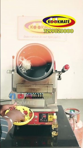 Commercial & Automatic Fried Rice Machine | Fried Rice Machine for Hotels & Restaurants #gaswokie