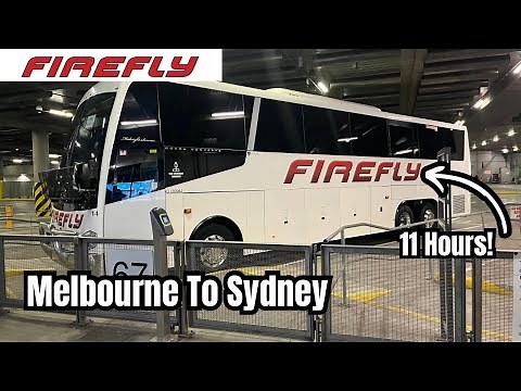 A Bus between Australia’s Busiest Cities - Melbourne To Sydney On Firefly!
