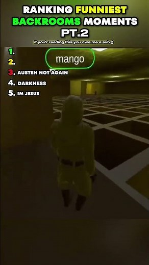 Ranking Funniest Backrooms Moments - Part 2