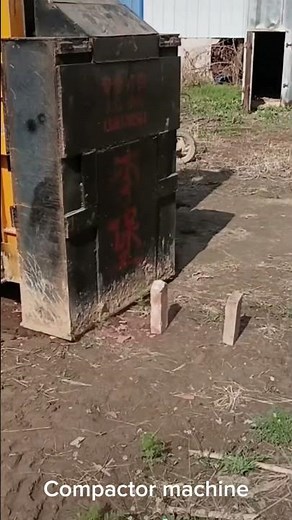 Strongly Compactor hammer machine process