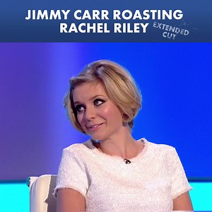 2.1M views · 28K reactions | Rachel Riley is back, and badder than ever! 掠 Here's the extended cut of Jimmy Carr roasting Rachel Riley on 8 Out of 10 Cats. | Jimmy Carr | Facebook