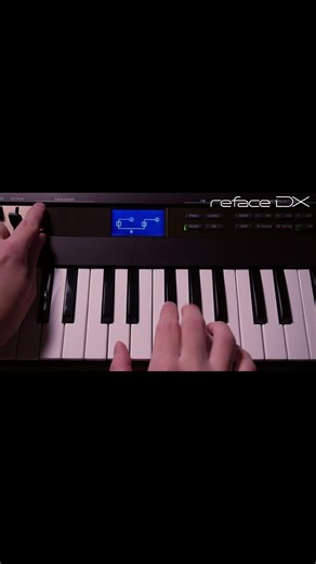 reface DX｜アルゴリズムを切り替えたときの音色変化