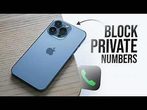 How Can I Block Private Numbers from Calling my Phone (tutorial)