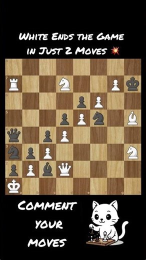 Only 2 Moves to Checkmate!