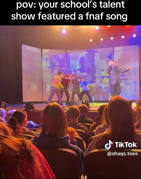 and he ate 🤏🏼 #fnaf #talent #fyp | FNAF Song