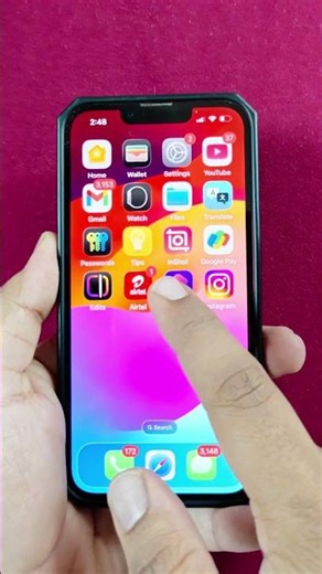 Mummy ne EK CLICK main iPHONE main APP LOCK kar diya 😳🚨 #applock #iphone #shorts