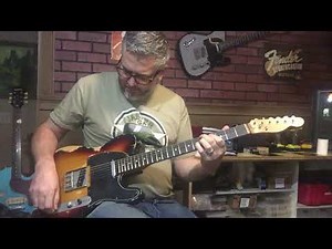 Relic Tele Style Electric Guitar with Fender Tex Mex Pickups by Nate's Relic Guitars