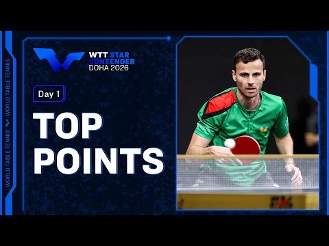 Top Points of Day 1 | #WTTDoha 2026