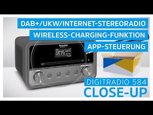 DIGITRADIO 584 | DAB+/UKW Internetradio mit Wireless Charging | TechniSat