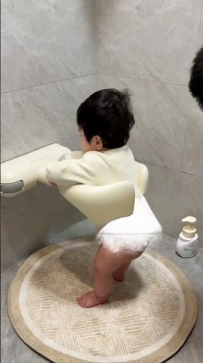 ▶️How to bathe a baby safely at home - Duck-Shaped Non Slip Baby Bath Rack Stand (# 2442)