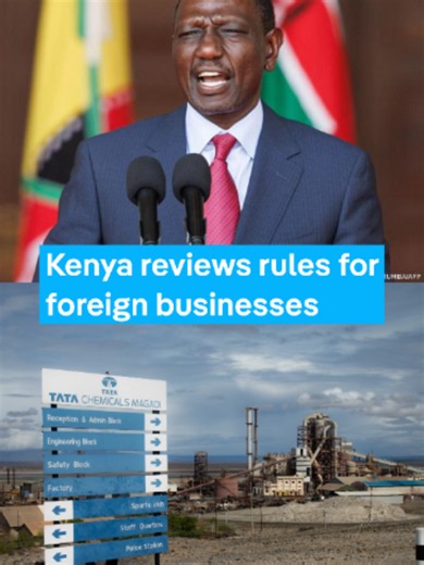 Kenya tells foreign companies to manufacture locally and hire Kenyans
