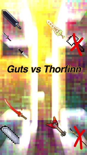 Guts 🤺 vs Thorfinn 🗡 xfzqz season 2 💫 #beserk #vinlandsaga #vinland #physics #weaponball