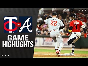 Twins vs. Braves Game Highlights (4/18/25) | MLB Highlights
