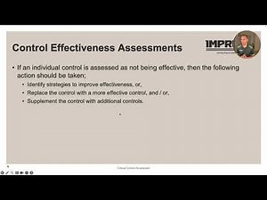 How to perform a Control Effectiveness Assessment