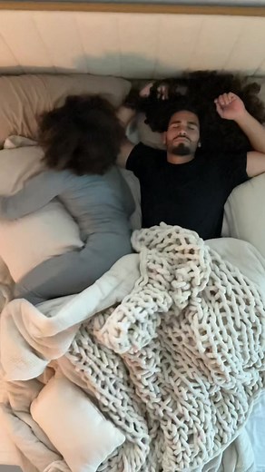 Sleeping with your person is just the best feeling 🥹✨ | Sleeping